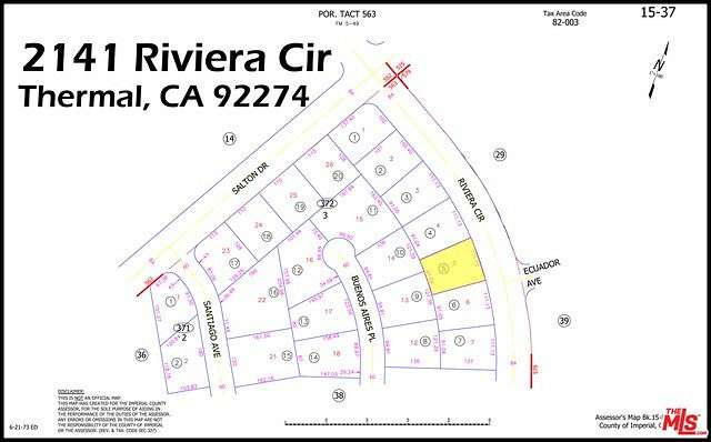 Land for Sale in Thermal, California