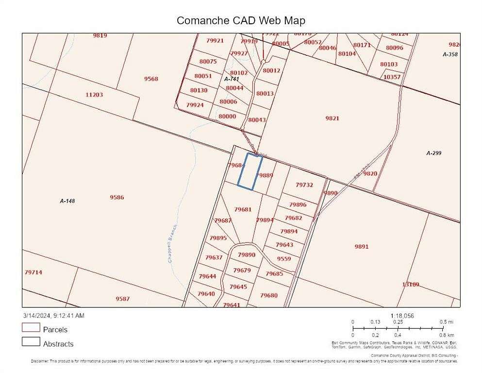 10.01 Acres of Land for Sale in Energy, Texas