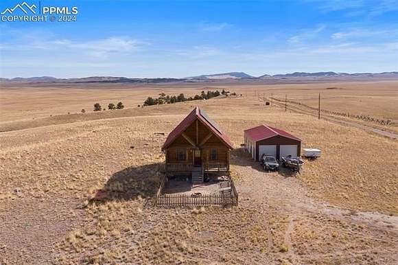 20 Acres of Recreational Land with Home for Sale in Hartsel, Colorado