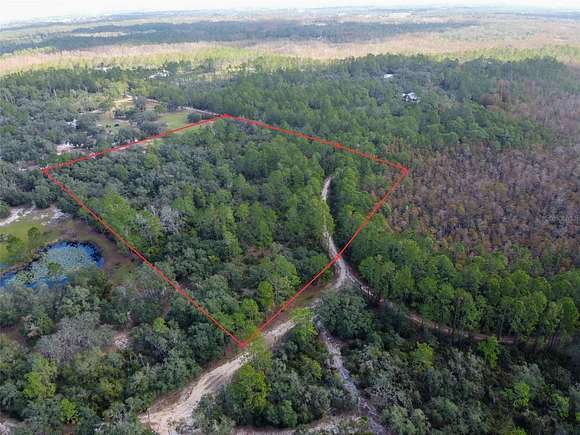 10 Acres of Agricultural Land for Sale in Groveland, Florida