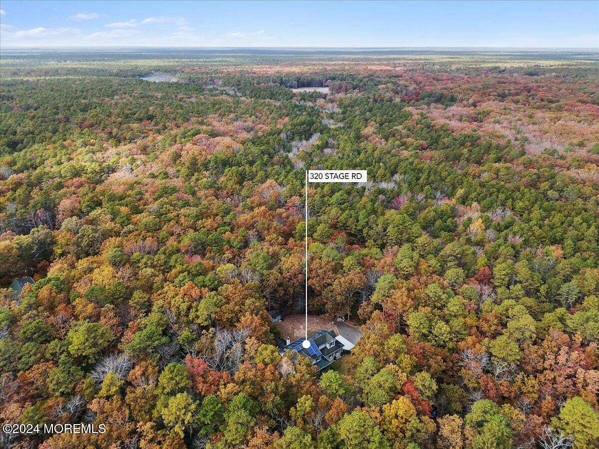 6.45 Acres of Residential Land with Home for Sale in Little Egg Harbor Township, New Jersey