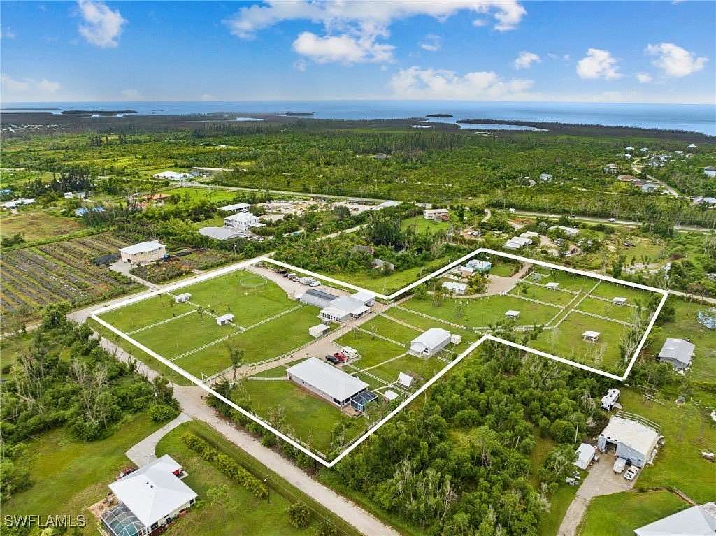 6.78 Acres of Land with Home for Sale in St. James City, Florida