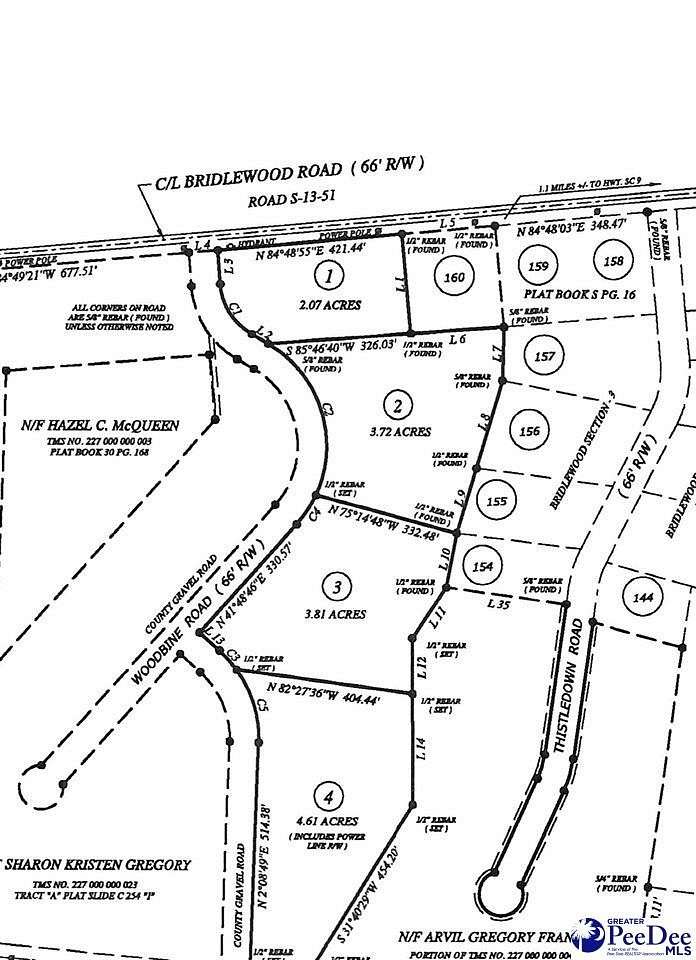 3.72 Acres of Residential Land for Sale in Cheraw, South Carolina