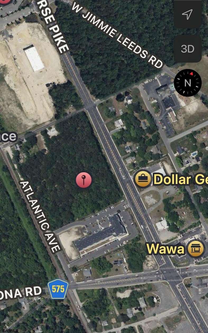 8.13 Acres of Land for Sale in Egg Harbor City, New Jersey