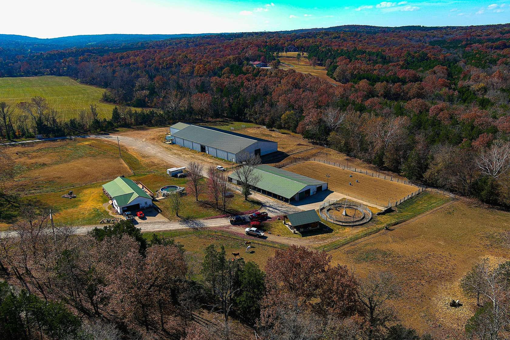 18 Acres of Land with Home for Auction in Bonne Terre, Missouri