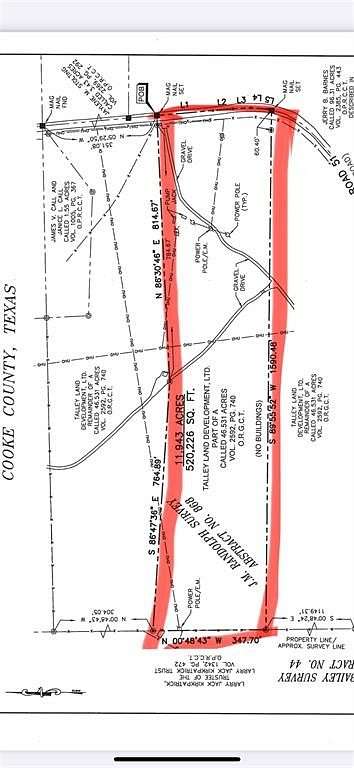 12.082 Acres of Agricultural Land for Sale in Gainesville, Texas