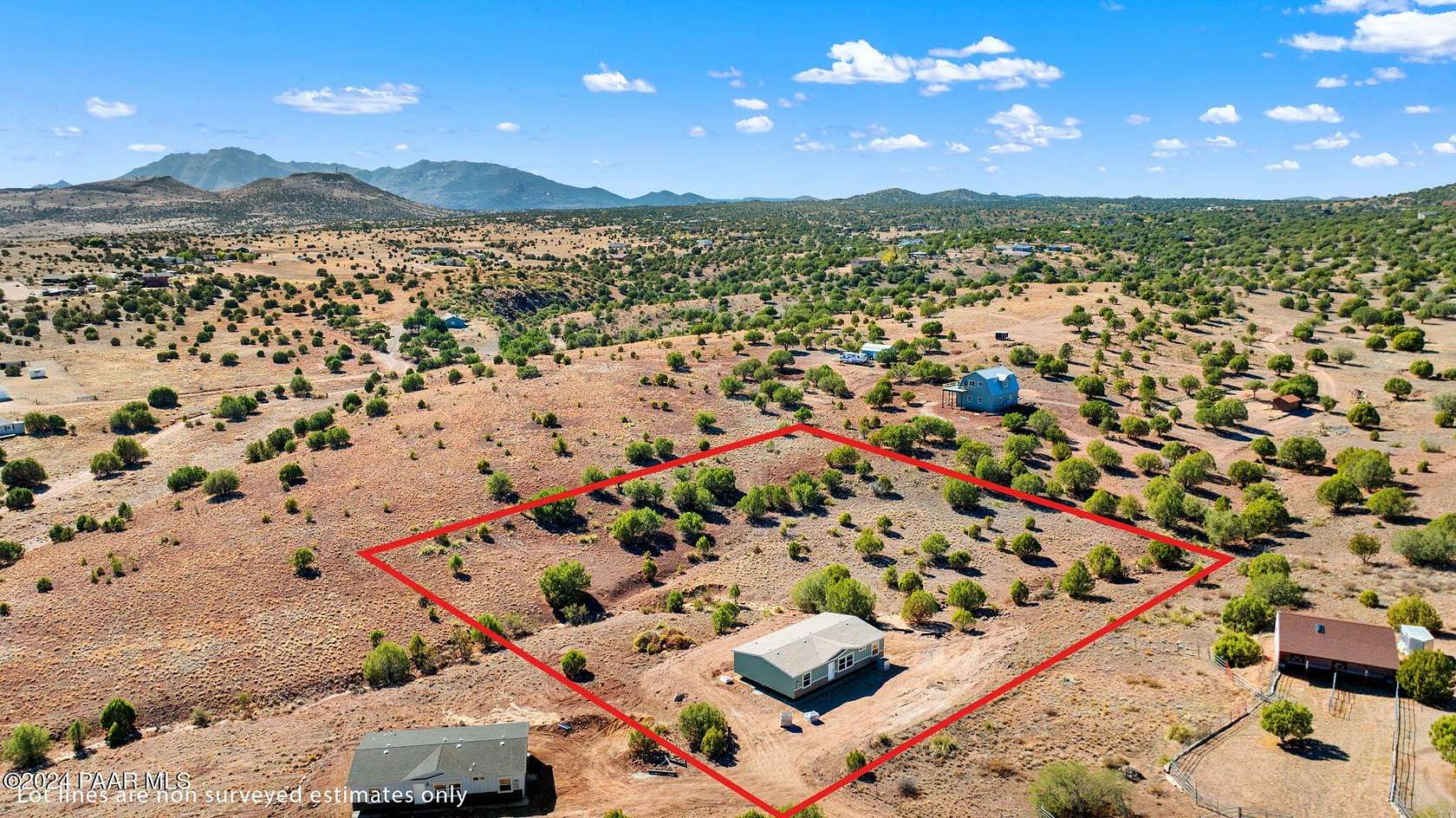 2.55 Acres of Residential Land with Home for Sale in Chino Valley, Arizona