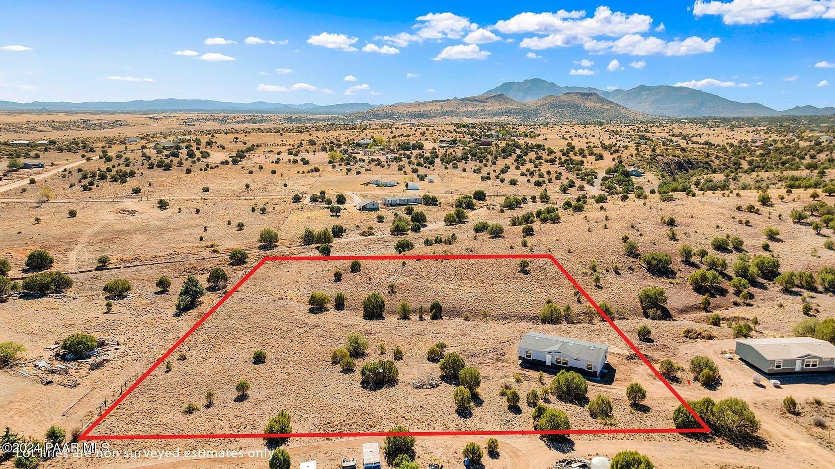 2.53 Acres of Residential Land with Home for Sale in Chino Valley, Arizona