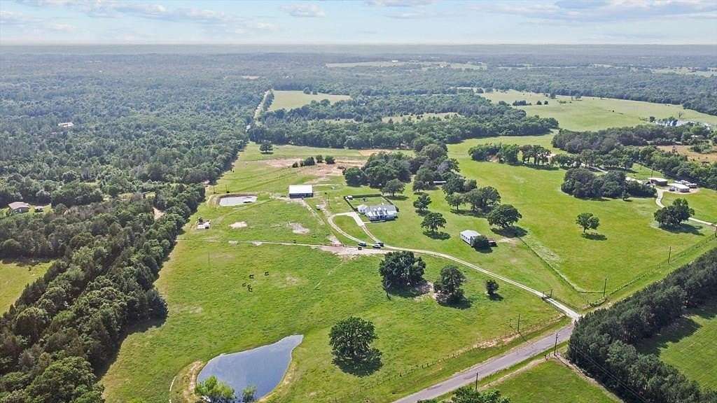 23.95 Acres of Agricultural Land with Home for Sale in Montalba, Texas