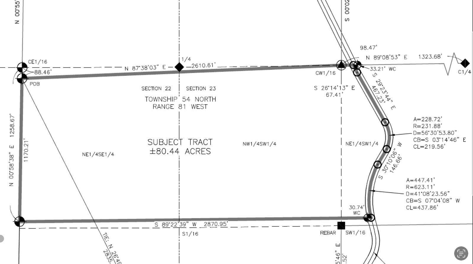 80.44 Acres of Land for Sale in Clearmont, Wyoming