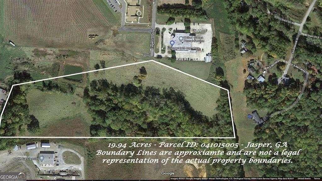 19.94 Acres of Commercial Land for Sale in Jasper, Georgia