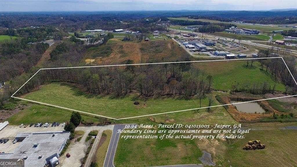 19.94 Acres of Commercial Land for Sale in Jasper, Georgia