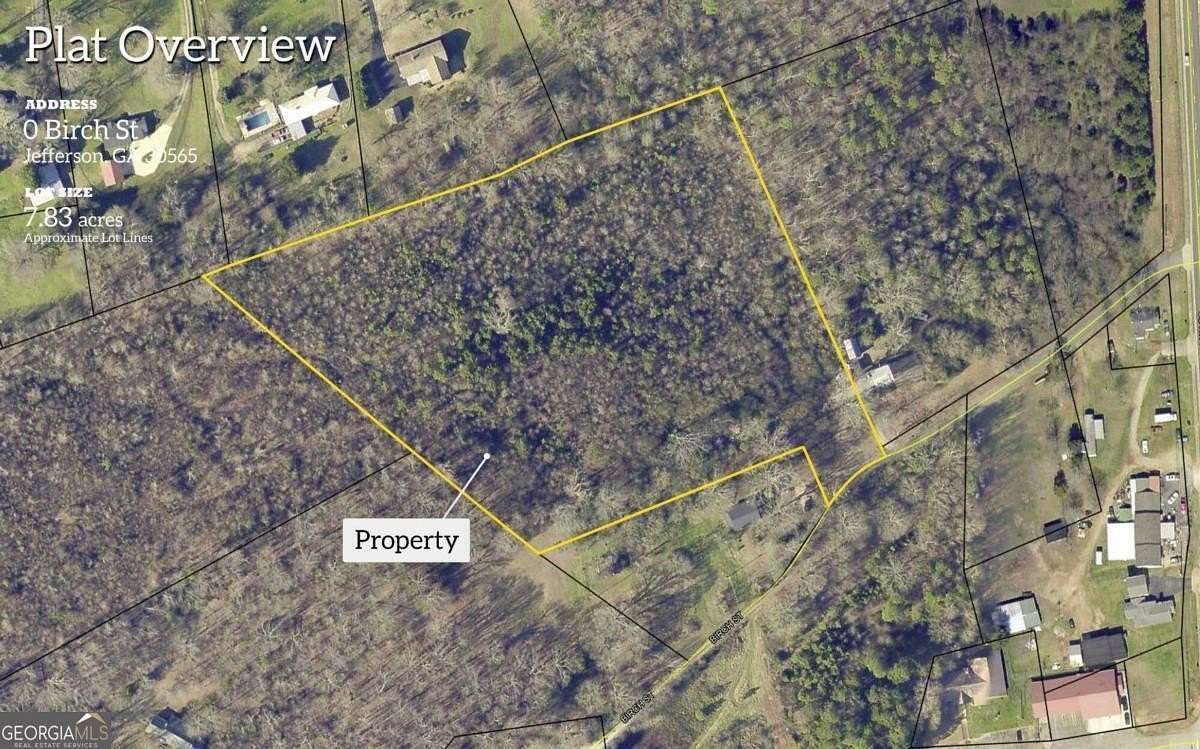 7.83 Acres of Land for Sale in Nicholson, Georgia