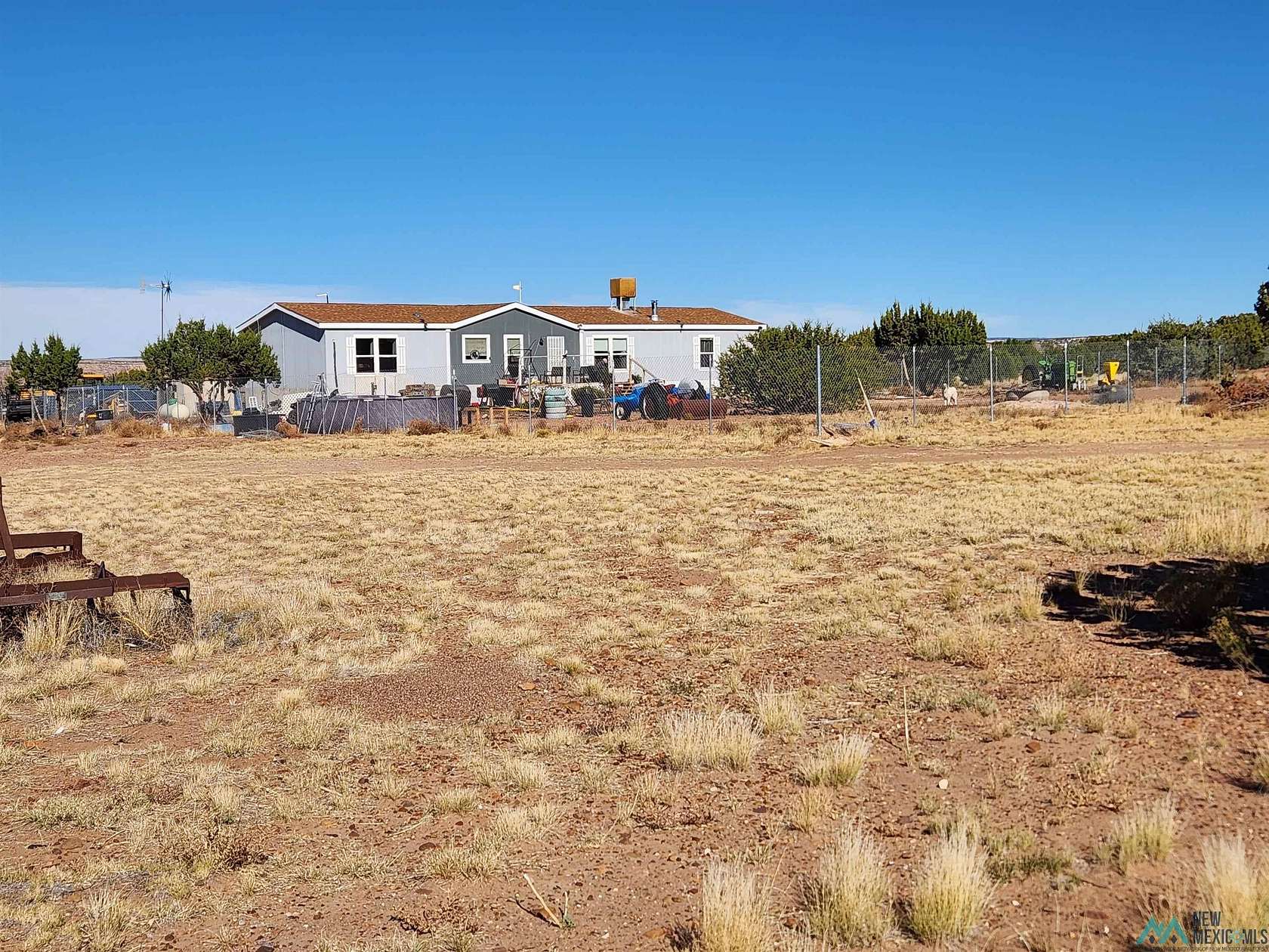 293 Acres of Agricultural Land with Home for Sale in Quemado, New Mexico