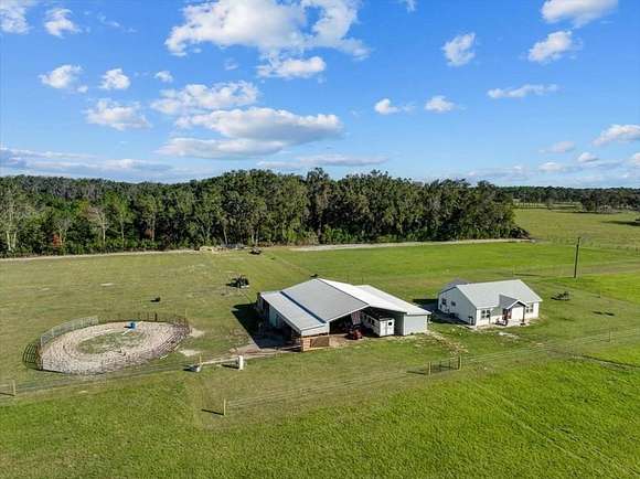 20.24 Acres of Agricultural Land with Home for Sale in Chiefland, Florida