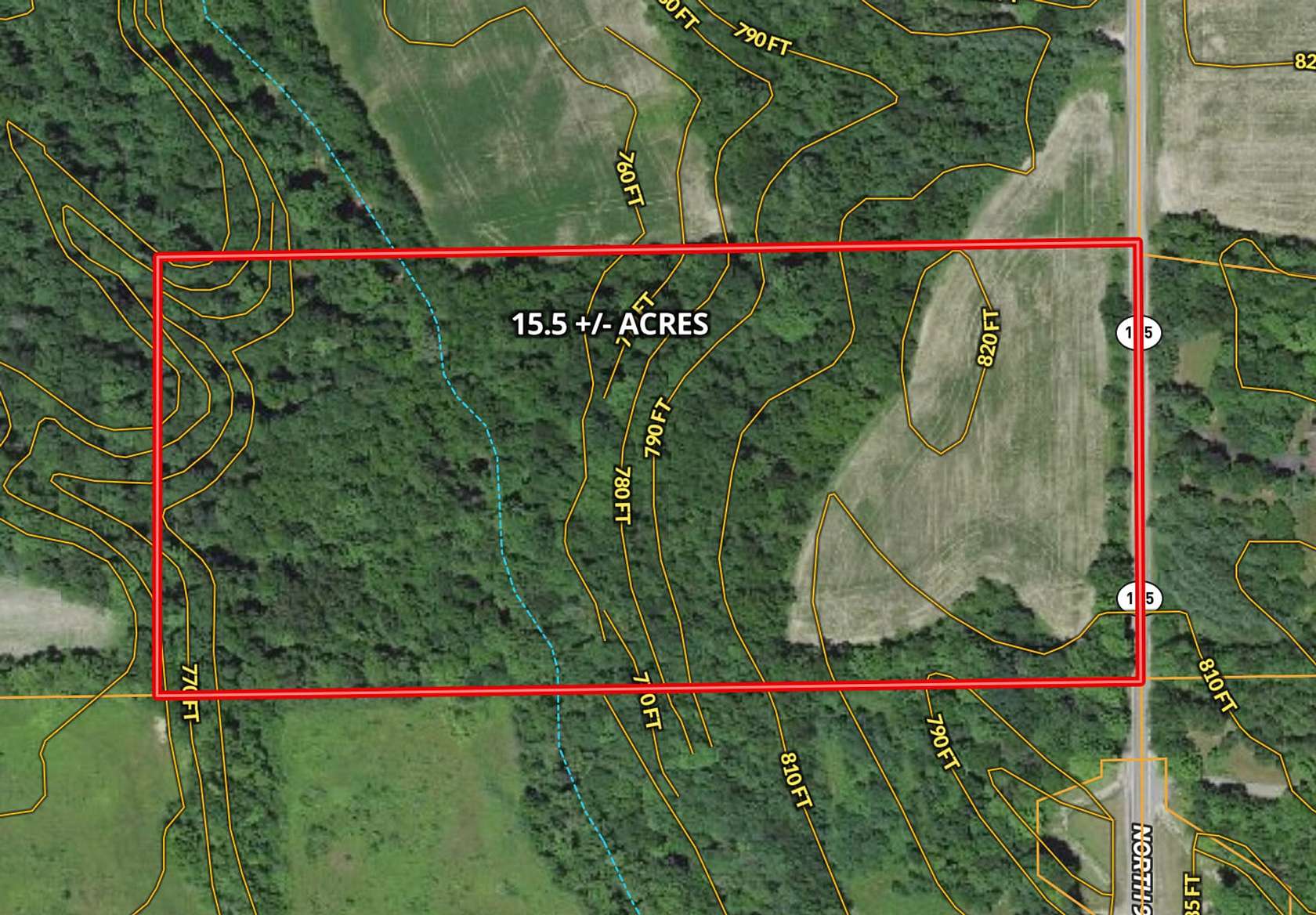 15.5 Acres of Recreational Land & Farm for Sale in Andrews, Indiana