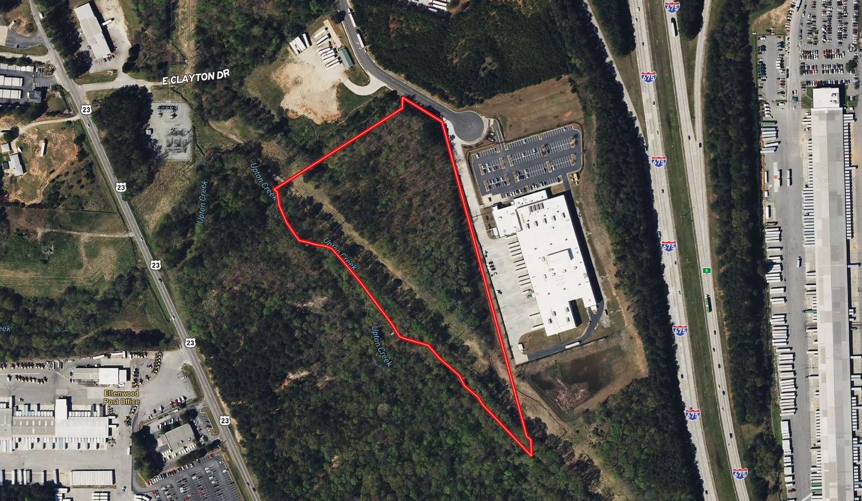 13.2 Acres of Commercial Land for Sale in Ellenwood, Georgia