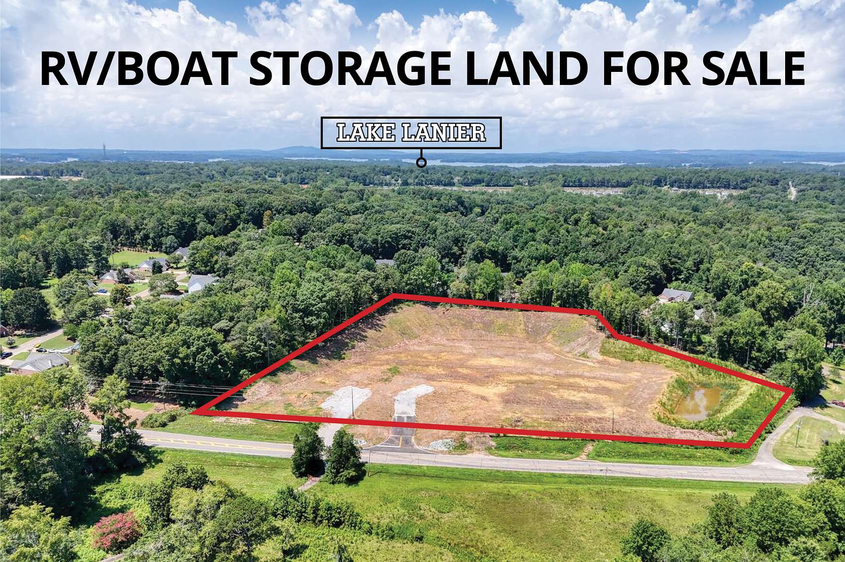 6.34 Acres of Commercial Land for Sale in Flowery Branch, Georgia