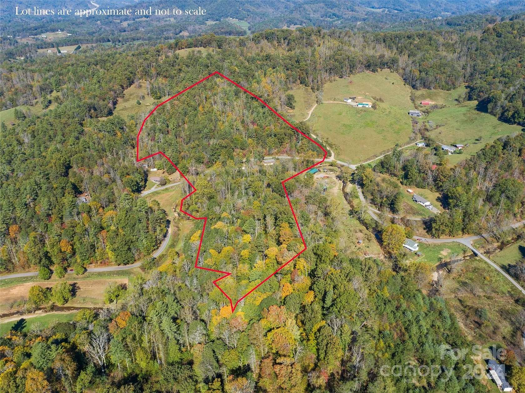 30 Acres of Recreational Land for Sale in Mars Hill, North Carolina