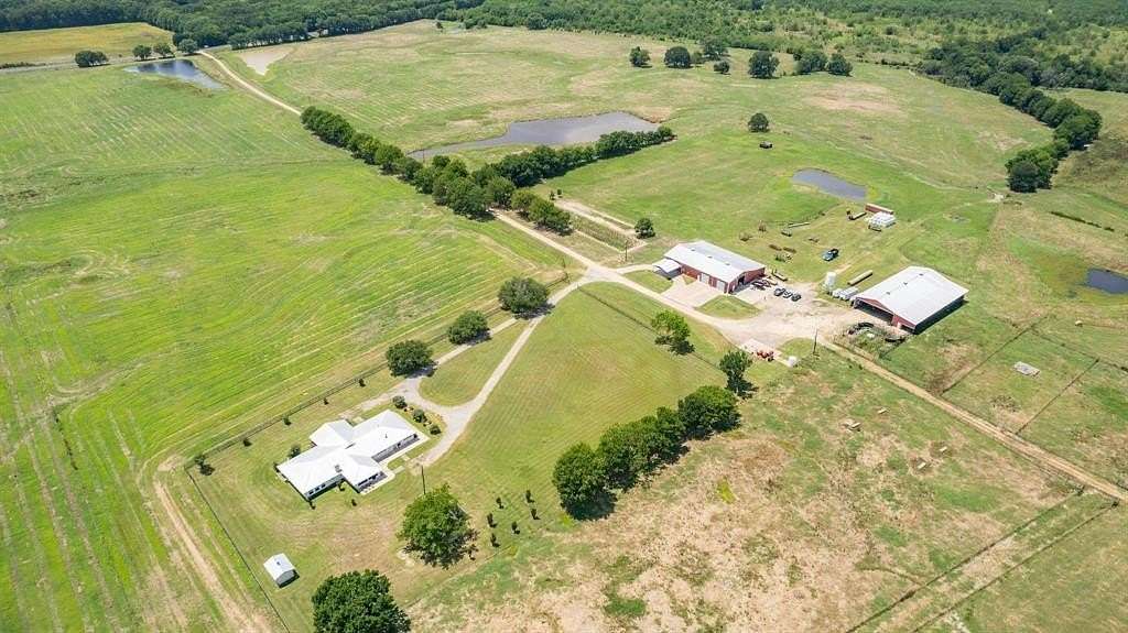 642 Acres of Agricultural Land with Home for Sale in Sulphur Springs, Texas