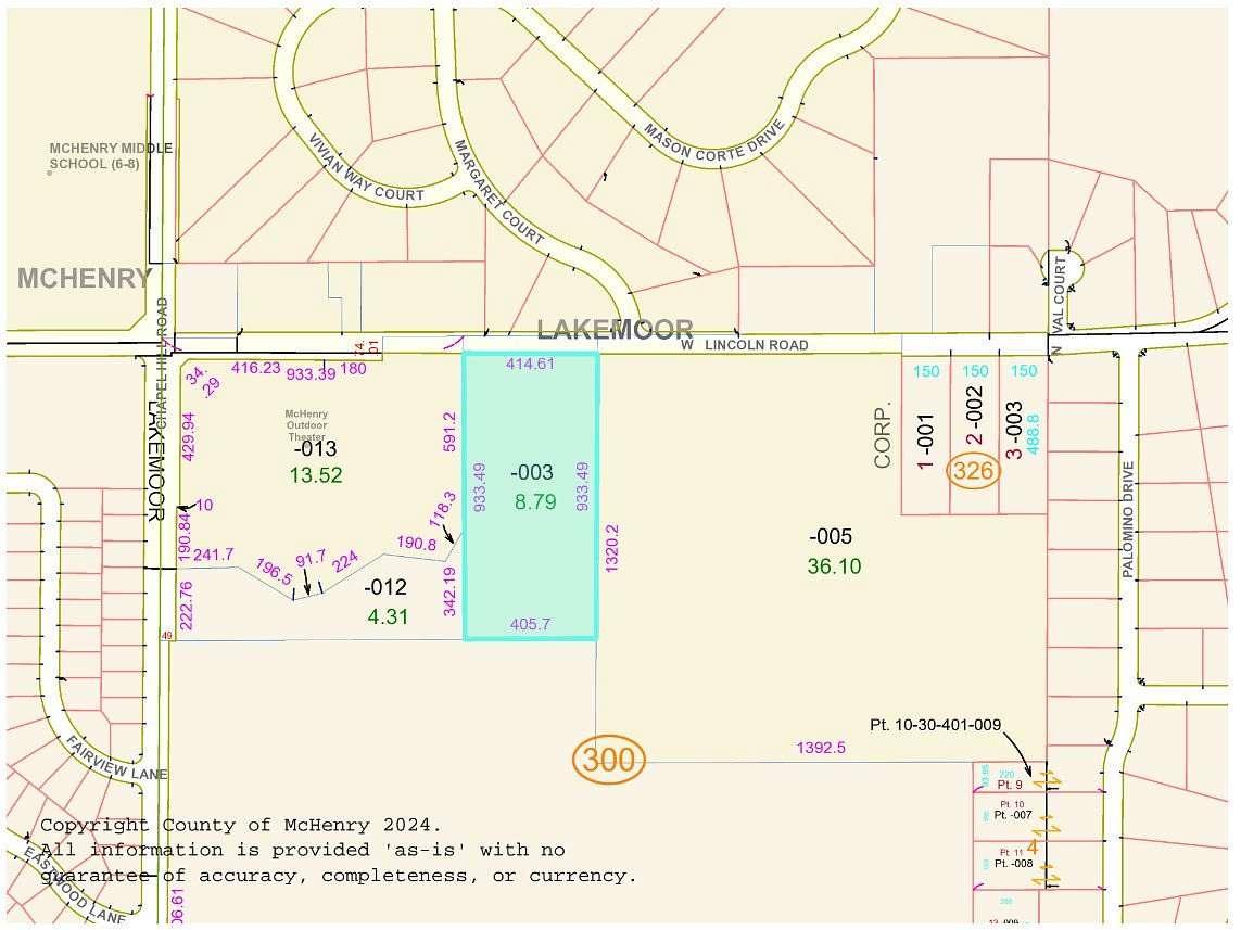 8.237 Acres of Residential Land for Sale in McHenry, Illinois