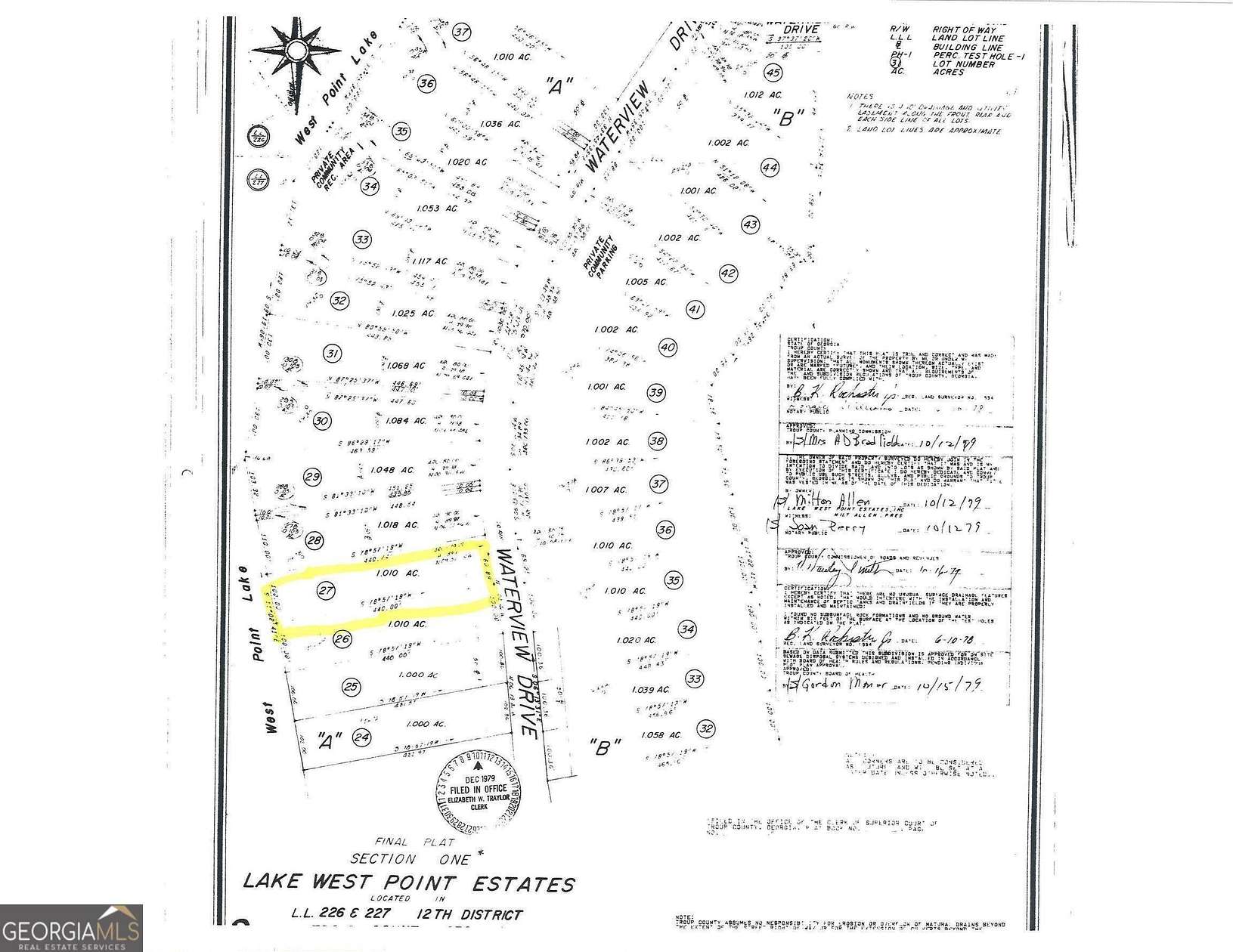 1.01 Acres of Residential Land for Sale in LaGrange, Georgia