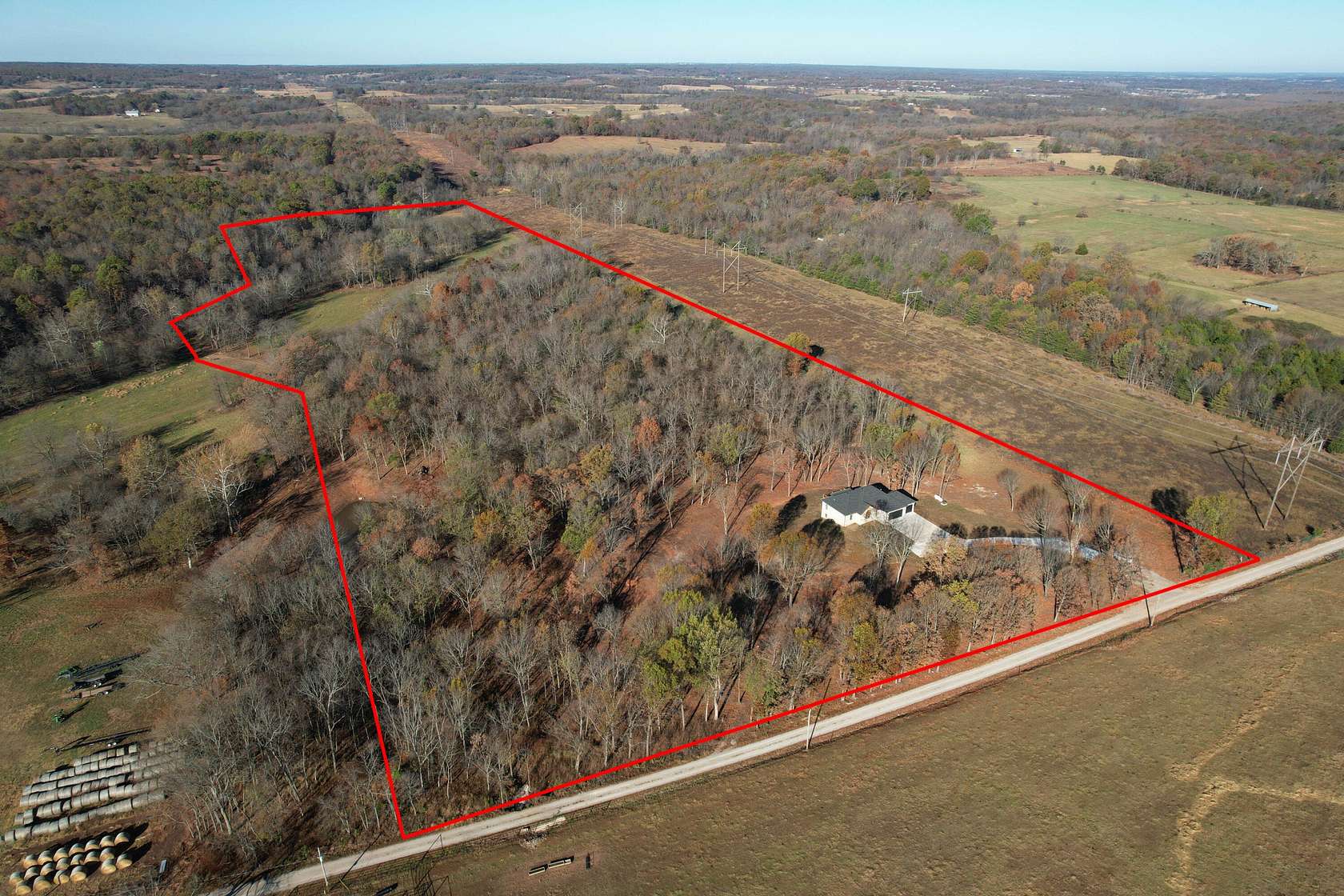 34.32 Acres of Land with Home for Sale in Ash Grove, Missouri