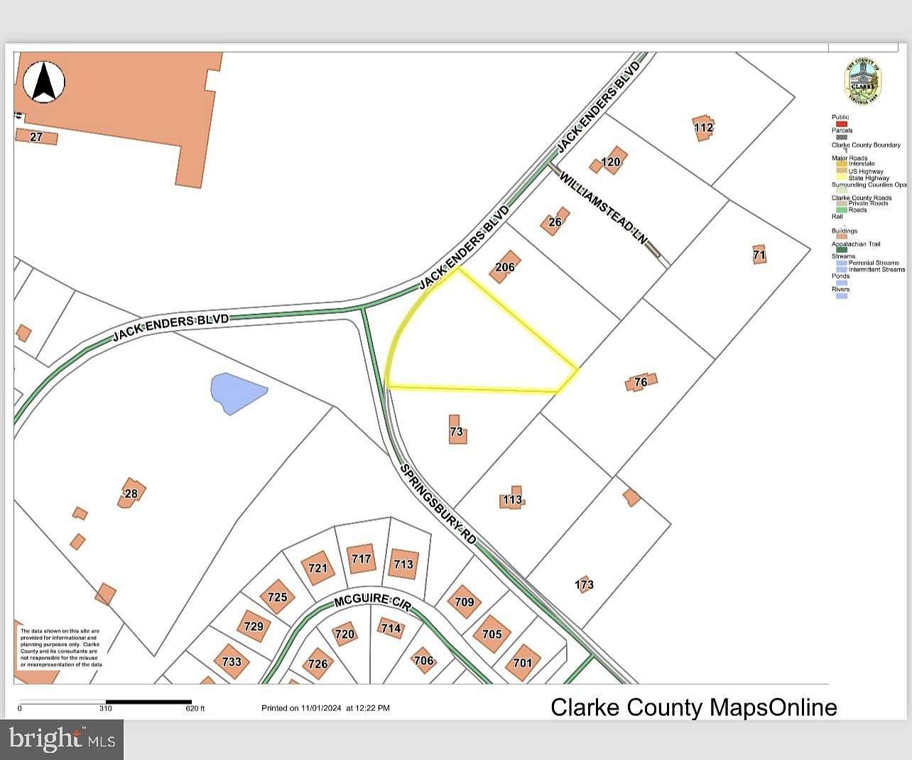 2.11 Acres of Land for Sale in Berryville, Virginia