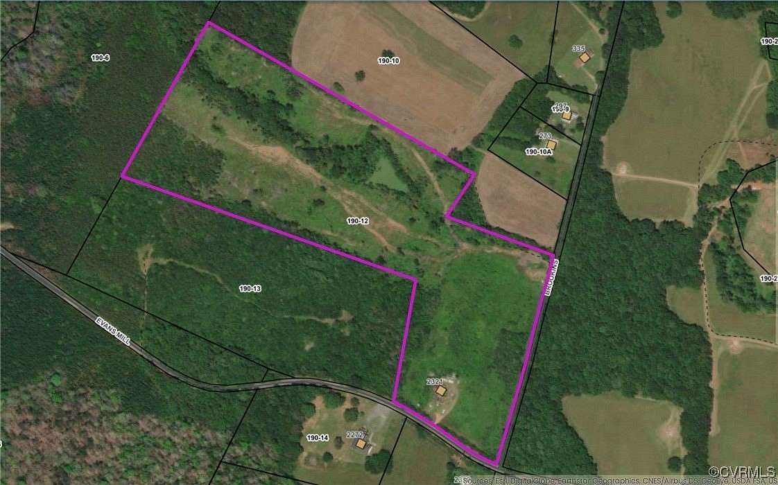 30.43 Acres of Land for Sale in Buckingham, Virginia