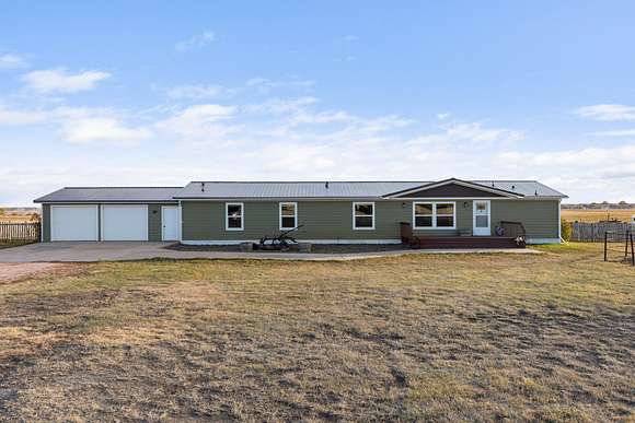 10.04 Acres of Land with Home for Sale in Box Elder, South Dakota