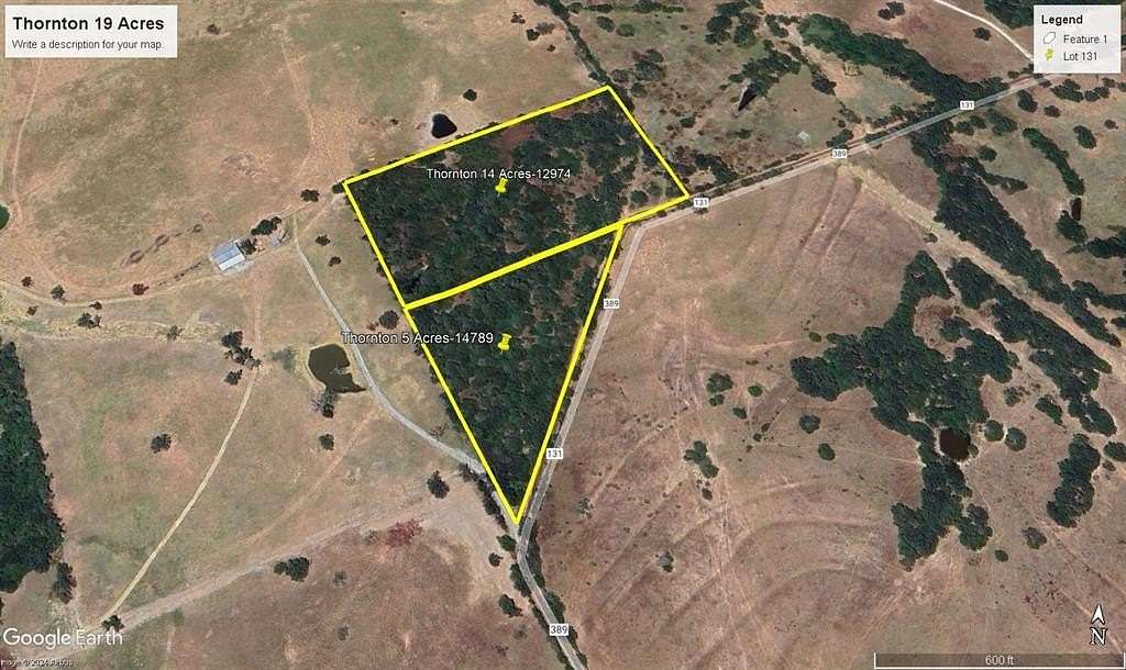 19 Acres of Land for Sale in Fairfield, Texas