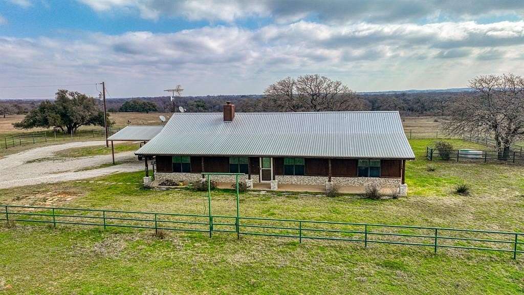 151 Acres of Agricultural Land with Home for Sale in Lipan, Texas