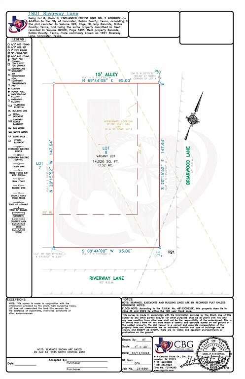 0.32 Acres of Land for Sale in Lancaster, Texas