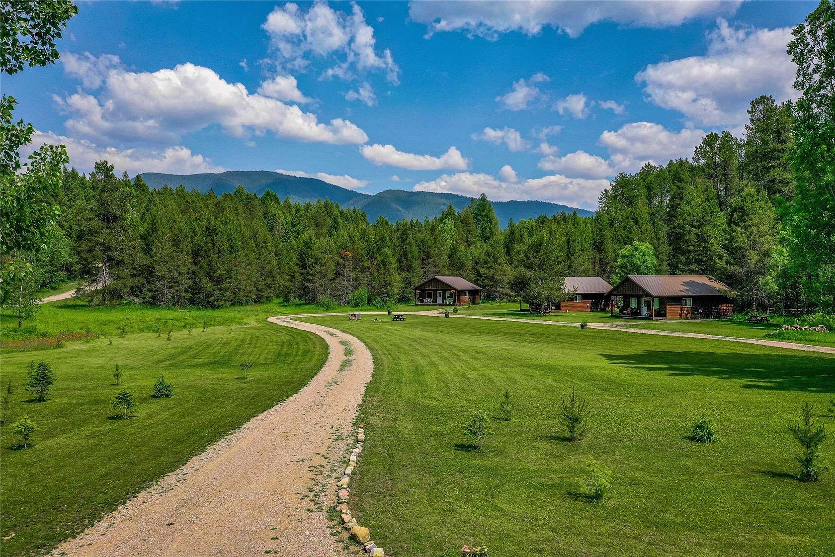 5.4 Acres of Residential Land with Home for Sale in Coram, Montana