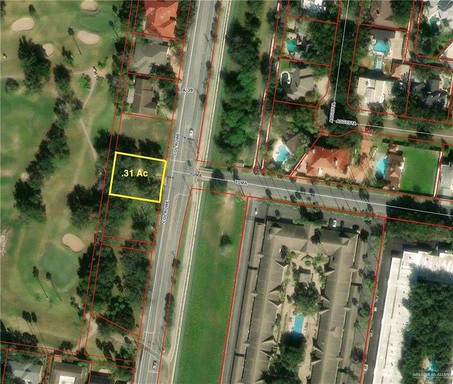 0.317 Acres of Residential Land for Sale in McAllen, Texas