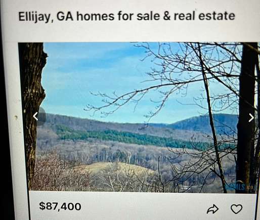 2.18 Acres of Residential Land for Sale in Ellijay, Georgia