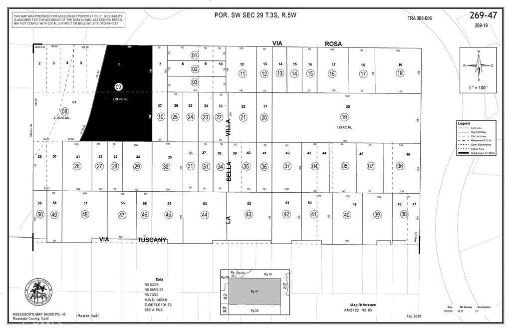 1.5 Acres of Residential Land for Sale in Riverside, California