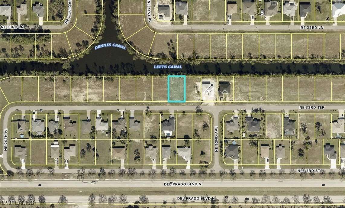 0.23 Acres of Residential Land for Sale in Cape Coral, Florida