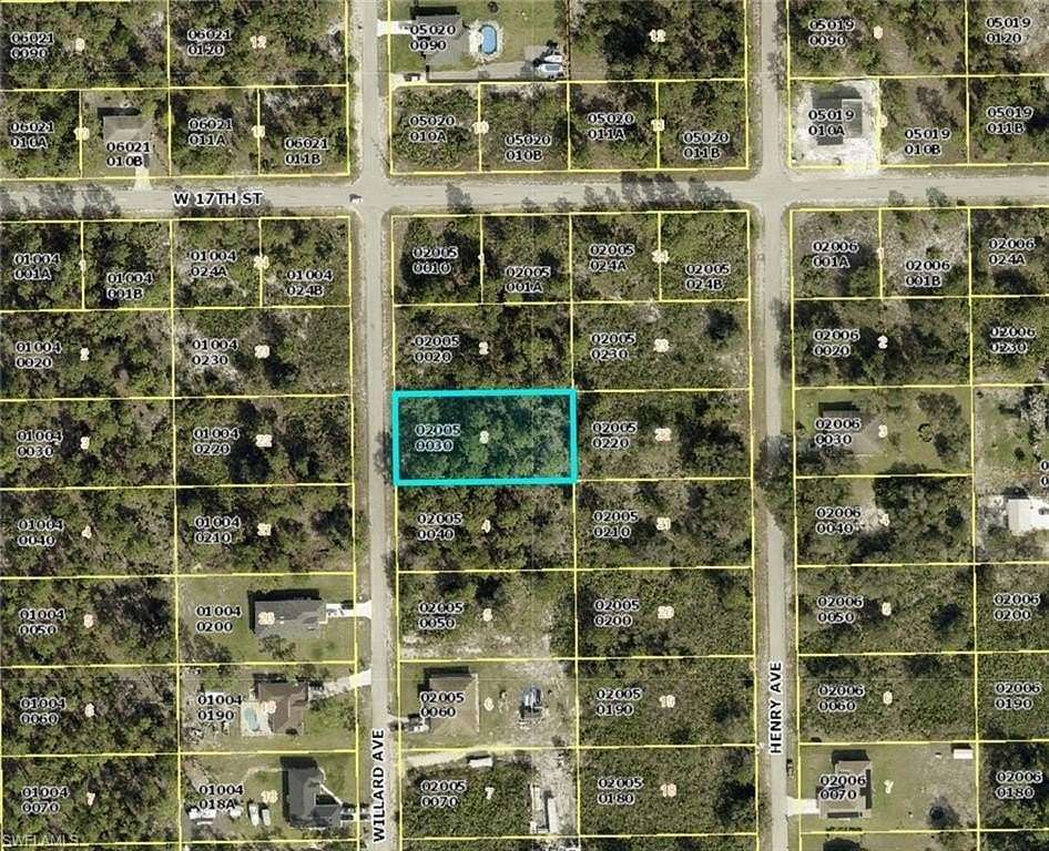 0.501 Acres of Residential Land for Sale in Lehigh Acres, Florida