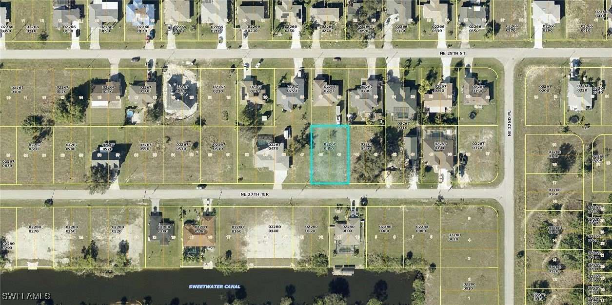 0.23 Acres of Residential Land for Sale in Cape Coral, Florida