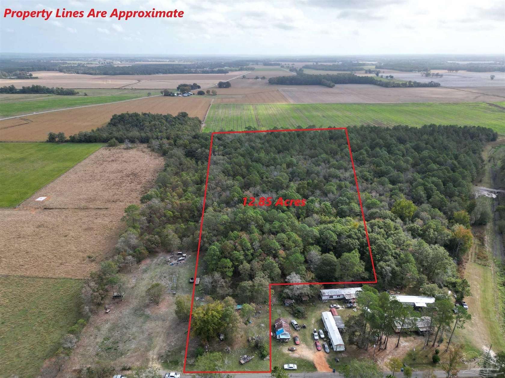 12.85 Acres of Land for Sale in Atmore, Alabama