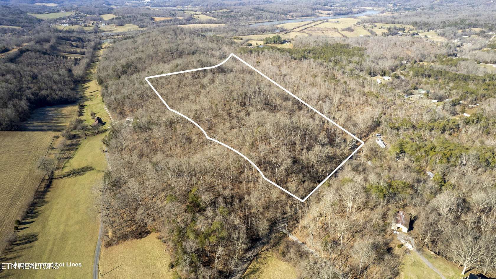 80 Acres of Recreational Land for Sale in Knoxville, Tennessee