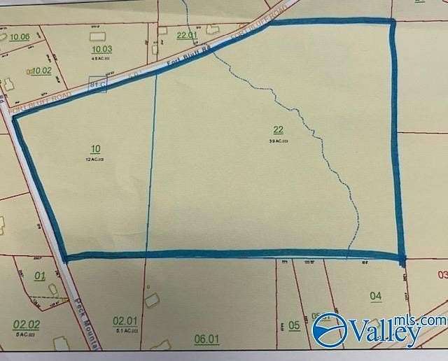 39 Acres of Land for Sale in Eva, Alabama