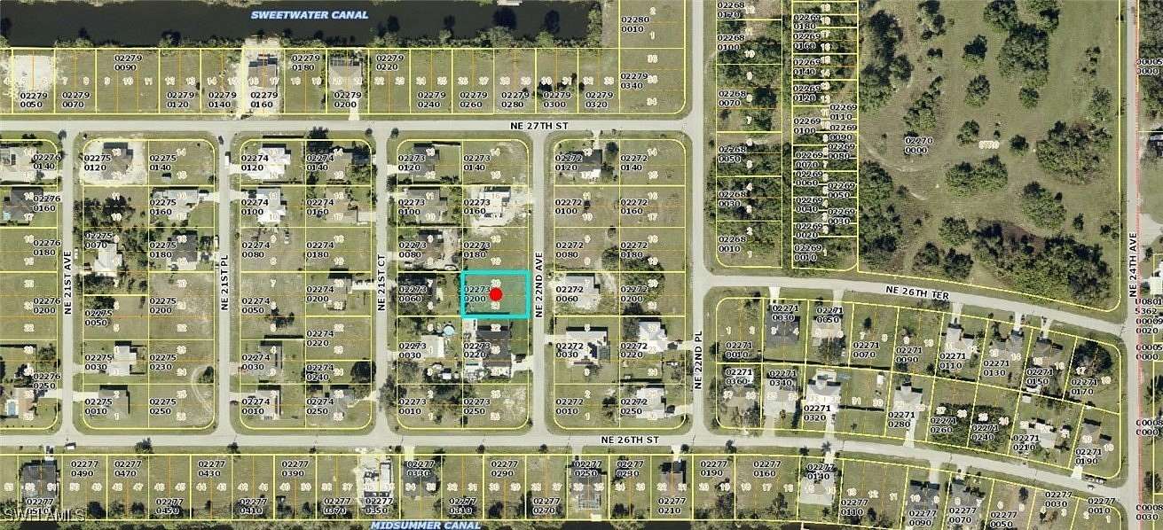 0.244 Acres of Residential Land for Sale in Cape Coral, Florida