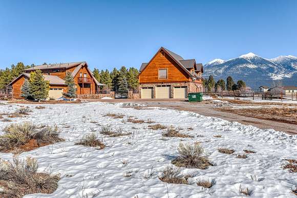 4.84 Acres of Residential Land with Home for Lease in Flagstaff, Arizona