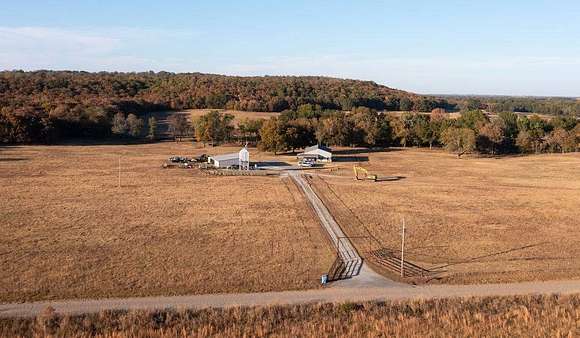 220 Acres of Agricultural Land with Home for Sale in Oktaha, Oklahoma