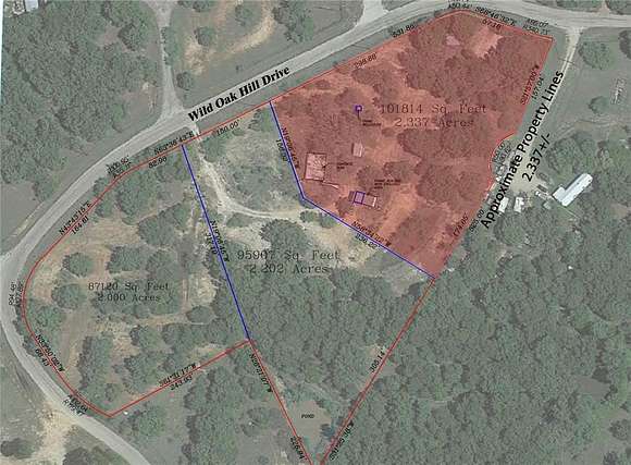 2.34 Acres of Residential Land for Sale in Springtown, Texas