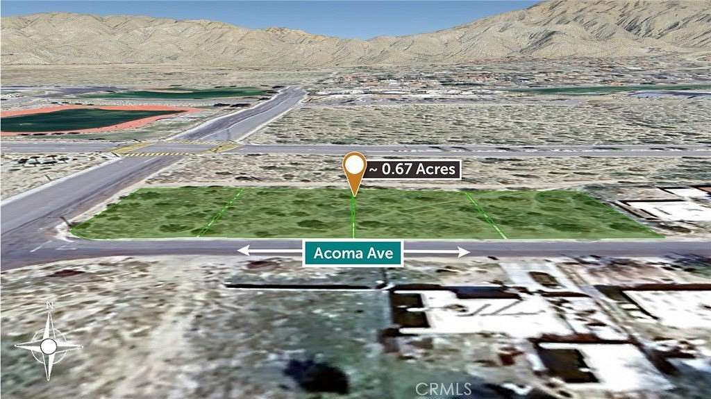 0.67 Acres of Mixed-Use Land for Sale in Desert Hot Springs, California