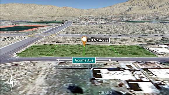 0.67 Acres of Mixed-Use Land for Sale in Desert Hot Springs, California