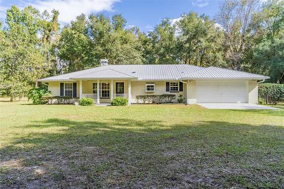 9.9 Acres of Land with Home for Sale in Brooksville, Florida